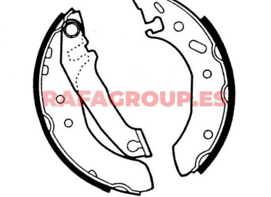 8816 - Brake Shoe Seat